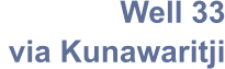 Well 33  via Kunawaritji