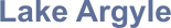 Lake Argyle