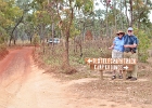 Start of Old Telegraph Track  Well for a short distance. We wimped and took the easier way.