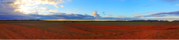 Sunset at the Craters
