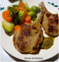 Dinner at Henbury