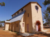 Perenjori Church designed by Msg Hawes